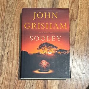 John Grisham 'Sooley' Book - Black and Orange Cover